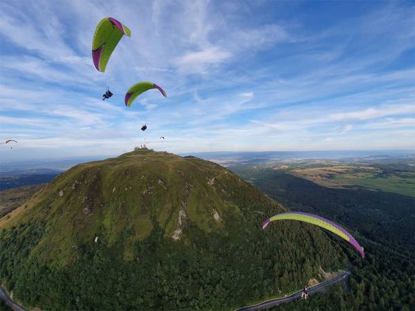 Baptême parapente Puy de Dôme